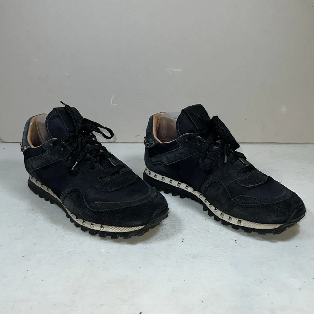 VALENTINO GARAVANI SNEAKERS IN BLACK - Picture 3 of 14